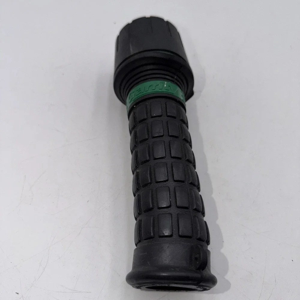 Vtg Garrity Flashlight Rubber Impact Resistant Rugged Outdoors Light Waterproof
